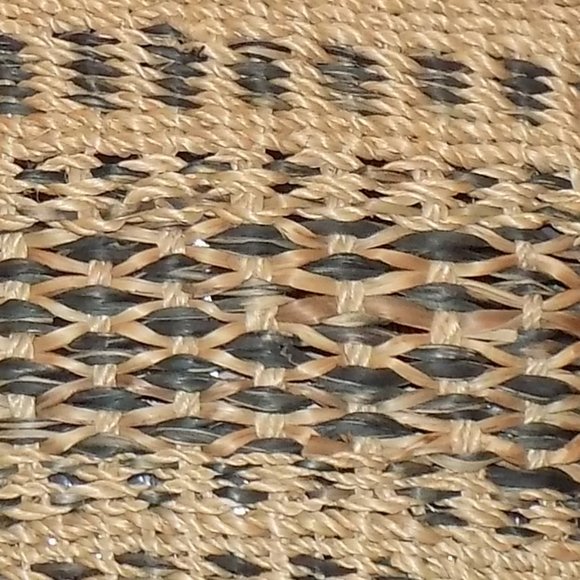 NWOT Manila hemp bucket bag, made in Phillipines - Picture 3 of 11